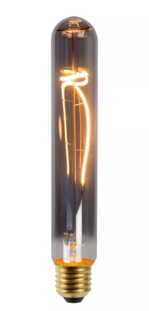 Lucide LED Filament lamp dimbaar - E27 T32 5W - 2200K FumÃƒÂ© - 200mm
