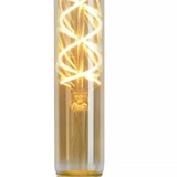 Lucide LED filament dimbaar  lamp - E27 T32 - 4,9W 2200K Amber - 15CM