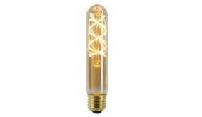 Lucide LED filament dimbaar  lamp - E27 T32 - 4,9W 2200K Amber - 15CM
