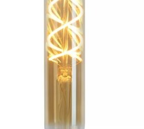 Lucide LED filament dimbaar  lamp - E27 T32 - 4,9W 2200K Amber - 15CM