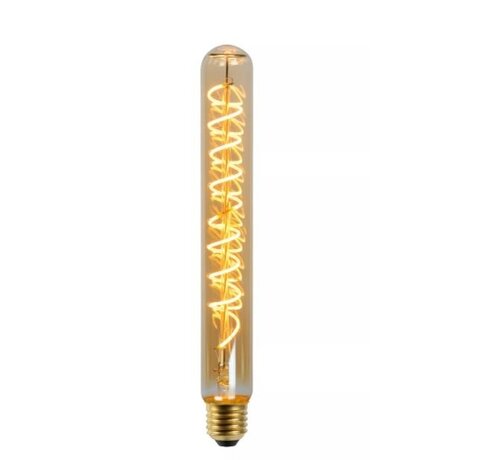 LED filament dimbaar lamp - E27 T32 - 5W 2200K Amber - 25CM