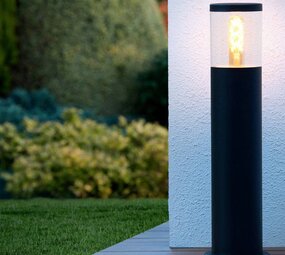 Lucide LED Sokkellamp buiten FEDOR IP44 - E27 fitting excl. lichtbron