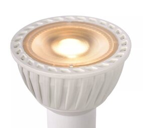 Lucide LED Spot GU10 -  Wit - 5W 320Lm - DTW 2200K - 3000K  922-930 Dim To Warm | CRI95 - Dimtone Dimbaar - vervangt 30W