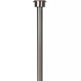 Lucide LED Lantaarnpaal Buiten E27 - IP44 - Mat chroom