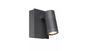 Lucide LED Dimbare Wandspot Buiten - 1x8W 2700K - IP54 - Antraciet