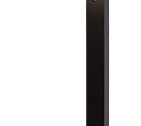 Lucide LED Sokkellamp Buiten - 1x8W 3000K - IP54 - Antraciet - Bewegingssensor