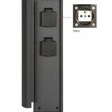 Lucide POWERPOINT - Buitenstopcontactenpaal - Stopcontacten met aardingspen - standaard - Ø 10 cm - IP44 - Antraciet Lucide POWERPOINT - Buitenstopcontactenpaal - Stopcontacten met aardingspen - standaard - Ø 10 cm - IP44 - Antraciet