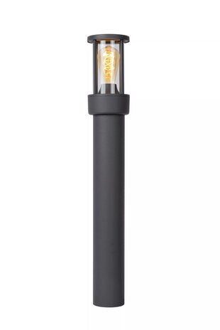 Lucide LED Sokkellamp Buiten - 1xE27 - IP44 - Antraciet Lucide LED Sokkellamp Buiten - 1xE27 - IP44 - Antraciet