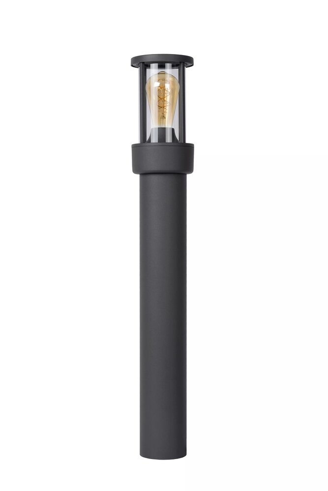 Lucide LED Sokkellamp Buiten - 1xE27 - IP44 - Antraciet Lucide LED Sokkellamp Buiten - 1xE27 - IP44 - Antraciet