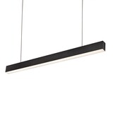 Spectrum voor de installateur LED Hanglamp zwart - 4000K helder wit licht - 72W - Up and down light - 168cm lang