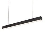 Spectrum voor de installateur: Betaalbare kwaliteit en veelzijdige LED-oplossingen LED Hanglamp zwart - 4000K helder wit licht - 72W - Up and down light - 168cm lang
