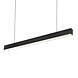 Spectrum voor de installateur LED Hanglamp zwart - 4000K helder wit licht - 72W - Up and down light - 168cm lang