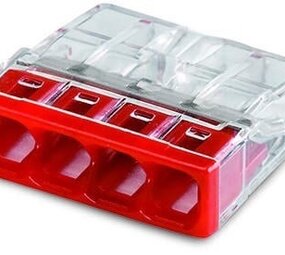 Wago Zakelijk: Professionele Lasklemmen & Verbindingstechniek | Groothandel Lasklem 4-voudig 0,5-2,5 mm_ 2273-204 - 100 stuks