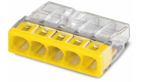 WAGO Lasklem 5-voudig 0,5-2,5 mm_ 2273-205 - 100 stuks WAGO Lasklem 5-voudig 0,5-2,5 mm_ 2273-205 - 100 stuks