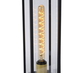 Lucide LED Sokkellamp Buiten - 1xE27 - IP54 - Zwart