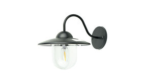 LED Wandlamp Solar - IP44 10lm 3000K warm wit licht