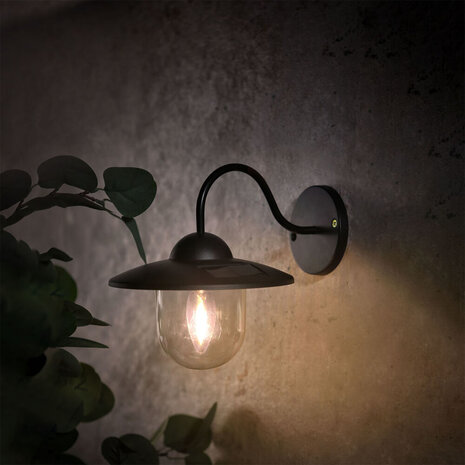 LED Wandlamp Solar - IP44 10lm 3000K warm wit licht