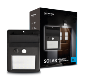 LED Wandlamp Solar met sensor - IP44 100lm 6000K daglicht wit licht LED Wandlamp Solar met sensor - IP44 100lm 6000K daglicht wit licht