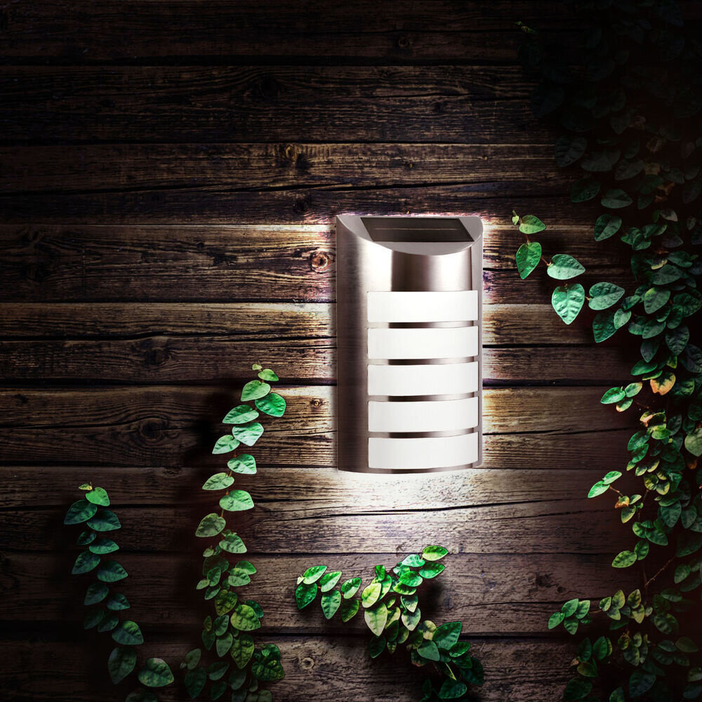 LCB LED LED Wandlamp Solar - IP44 - 20lm - 6000K daglicht wit