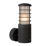 Lucide LED Wandlamp buiten SOLID - ¯90mm - E27 fitting - IP54 - Antraciet Lucide LED Wandlamp buiten SOLID - ¯90mm - E27 fitting - IP54 - Antraciet