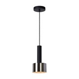 Lucide LED Hanglamp TEUN - Zwart - Â¯13 - 1xE27 - 40W - Staal