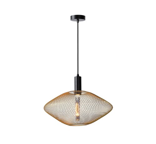 LED Hanglamp MESH - Mat goud - ¯45- 1xE27 - 40W - Metaal