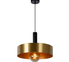 Lucide LED Hanglamp GIADA - Mat goud - Â¯40 - 1xE27 - 60W - Staal