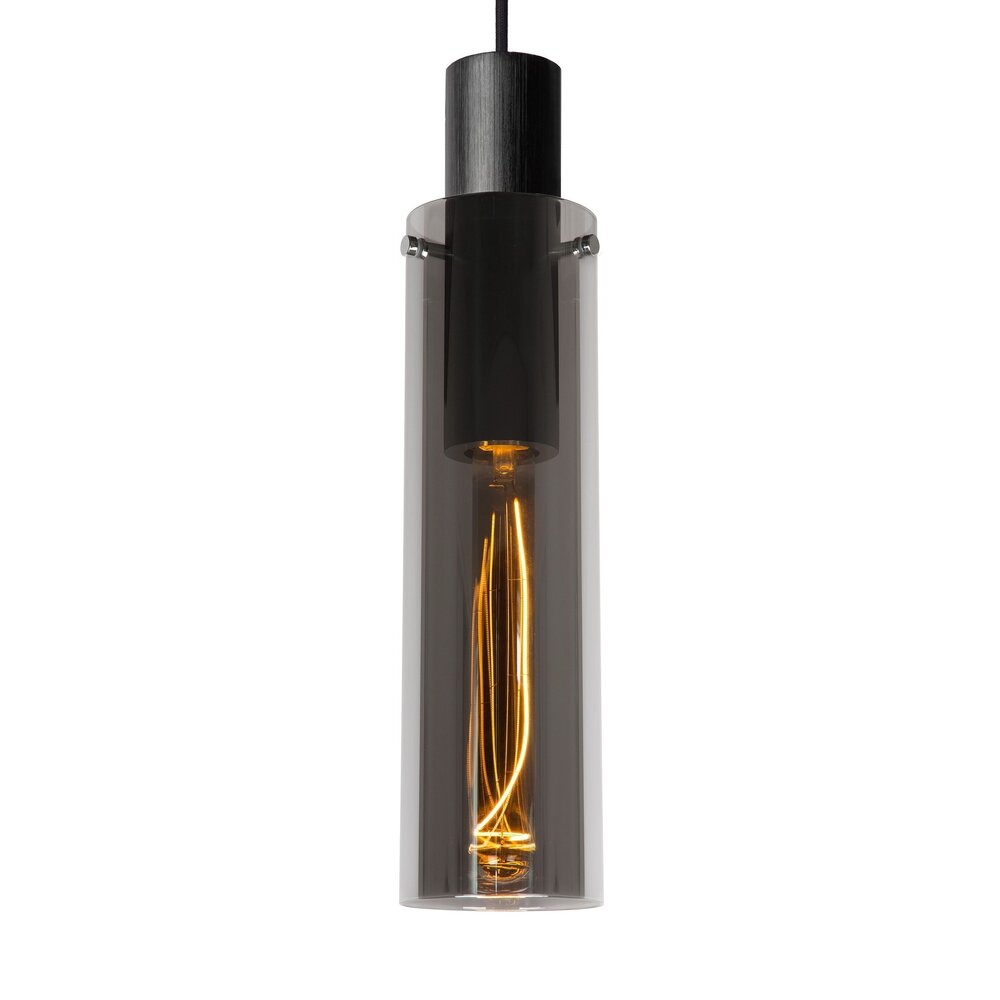 Lucide Hanglamp Orlando Fumé Glas Ø10 cm E27 Lucide Hanglamp Orlando Fumé Glas Ø10 cm E27