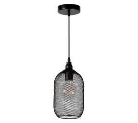 Lucide LED Hanglamp MESH - Zwart - ¯15 - 1xE27 - 60W - Metaal Lucide LED Hanglamp MESH - Zwart - ¯15 - 1xE27 - 60W - Metaal