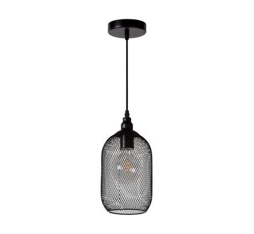 LED Hanglamp MESH - Zwart - ¯15 - 1xE27 - 60W - Metaal