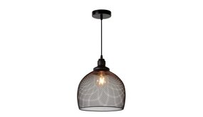 Lucide LED Hanglamp MESH - Zwart - Ø28 - 1xE27 - 60W - Metaal Lucide LED Hanglamp MESH - Zwart - Ø28 - 1xE27 - 60W - Metaal