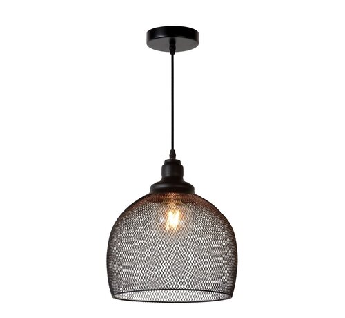 LED Hanglamp MESH - Zwart - Â¯28 - 1xE27 - 60W - Metaal