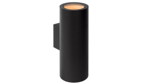Lucide LED Wandspot buiten VOLANTIS - Zwart - 2xE27 - 40W - IP54