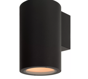 Lucide LED Wandspot buiten VOLANTIS - Zwart - 1xE27 - 40W - IP54