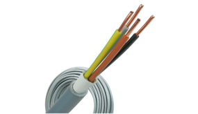 Installatiekabel YMvK - 100m 4x 2.5mm2 met grijze mantel rond Installatiekabel YMvK - 100m 4x 2.5mm2 met grijze mantel rond
