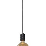 Lucide JOVA - Hanglamp - Ø 4,6 cm - 1xE27 - Zwart