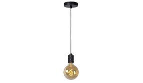 Lucide JOVA - Hanglamp - Ø 4,6 cm - 1xE27 - Zwart Lucide JOVA - Hanglamp - Ø 4,6 cm - 1xE27 - Zwart