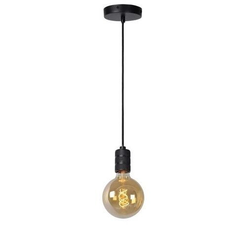 LED Hanglamp JOVA - ¯4,6cm - E27 fitting - Zwart