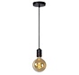 LED Hanglamp JOVA - Â¯4,6cm - E27 fitting - Zwart