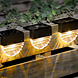 LED Wandlamp Solar - IP44 6lm - 4000K helder wit + RGB - Duo-pack LED Wandlamp Solar - IP44 6lm - 4000K helder wit + RGB - Duo-pack