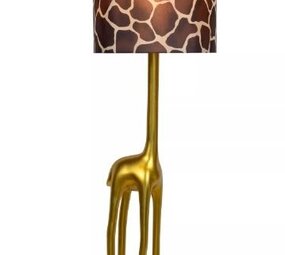 Lucide LED Vloerlamp- Extravaganza Miss Tall - Zwart/goud - Â¯ 35 cm - 1xE27