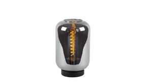 Lucide LED Tafellamp - JOANET - ¯ 22 cm - 1xE27 - Fumé smoked glas Lucide LED Tafellamp - JOANET - ¯ 22 cm - 1xE27 - Fumé smoked glas