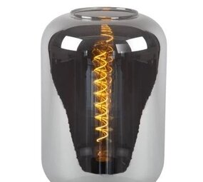 Lucide LED Tafellamp - JOANET - ¯ 22 cm - 1xE27 - Fumé smoked glas Lucide LED Tafellamp - JOANET - ¯ 22 cm - 1xE27 - Fumé smoked glas