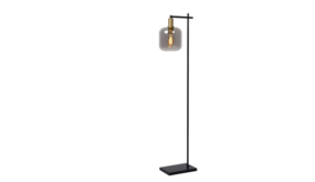 Lucide LED Vloerlamp - JOANET - ¯ 19 cm - 1xE27 - Fumé smoked glas Lucide LED Vloerlamp - JOANET - ¯ 19 cm - 1xE27 - Fumé smoked glas
