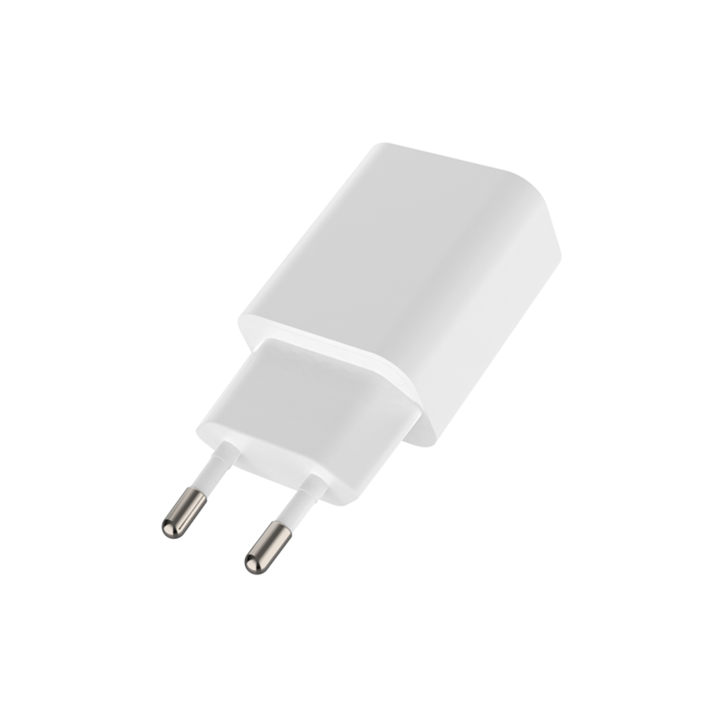 LCB LED Europe USB-A + USB-C OPLADER | WIT | 5V | 3A LCB LED Europe USB-A + USB-C OPLADER | WIT | 5V | 3A