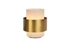 Lucide LED Tafellamp - ¯ 20 cm - 1xE27 - Mat Goud / Messing Lucide LED Tafellamp - ¯ 20 cm - 1xE27 - Mat Goud / Messing