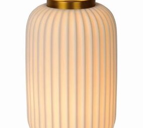 Lucide LED Tafellamp - Â¯ 19,7 cm - 1xE14 - Wit