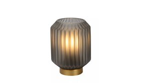 Lucide LED Tafellamp SUENO - ¯13cm - E14 fitting - Mat Grijs Lucide LED Tafellamp SUENO - ¯13cm - E14 fitting - Mat Grijs