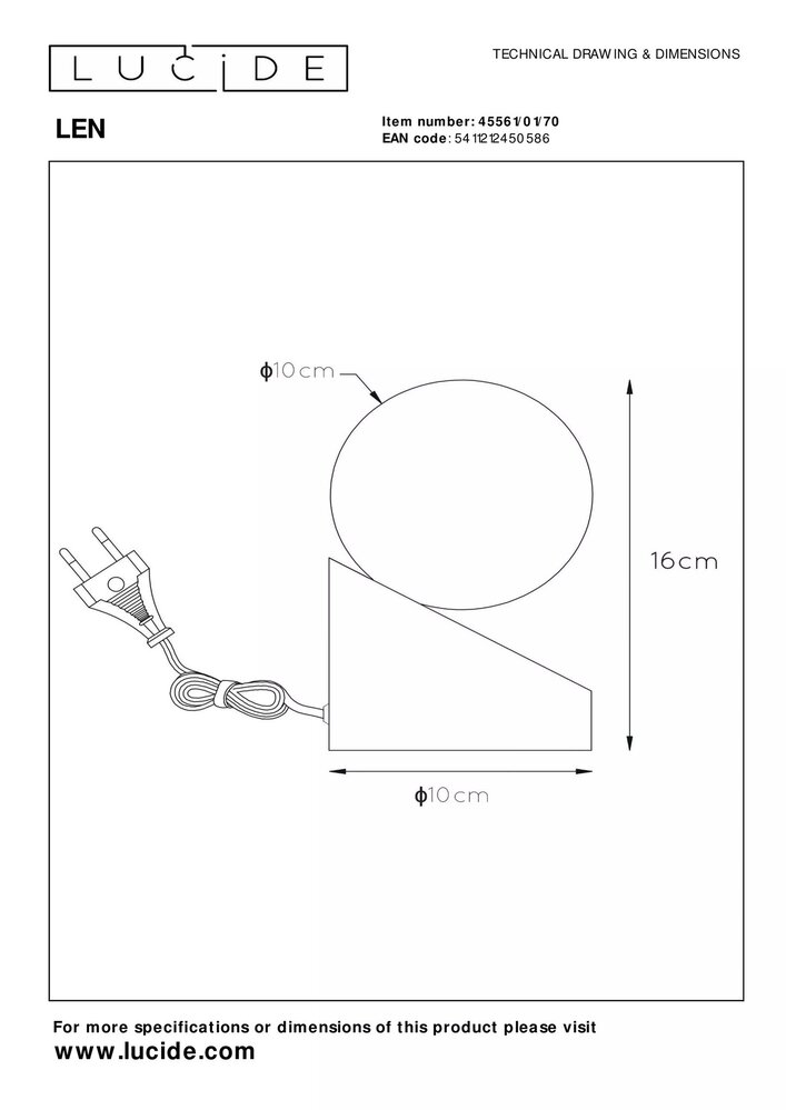 Lucide LED Tafellamp - ¯ 10 cm - 1xG9 - Hout Lucide LED Tafellamp - ¯ 10 cm - 1xG9 - Hout