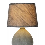 Lucide LED Tafellamp RAMZI - Â¯18 cm - E14 fitting - Grijs